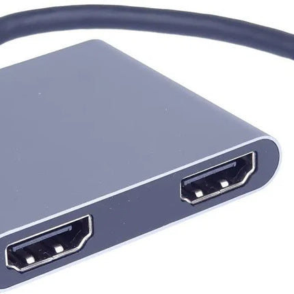 Redukce 4v1 s podporou USB-C a 4K